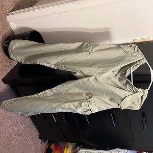 Green olive cargo pants!